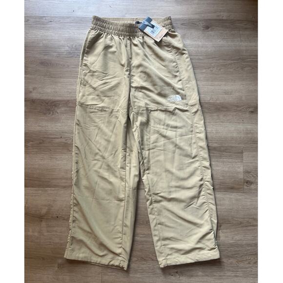 The North Face Women’s TNF Nylon Easy Pants Khaki Stone Small Regular NWT - Picture 1 of 9